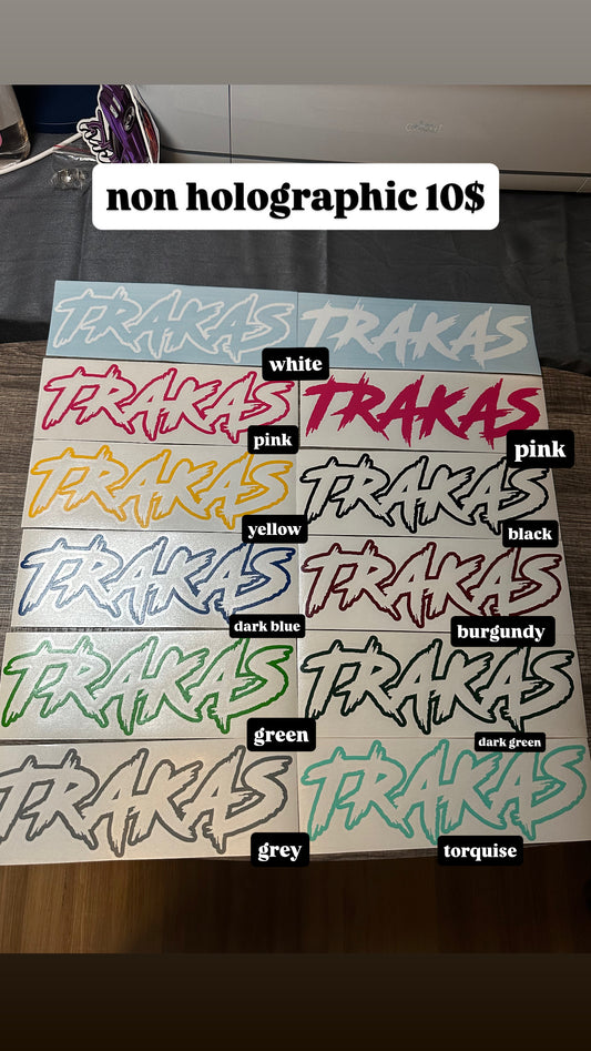 Trakas Decals!